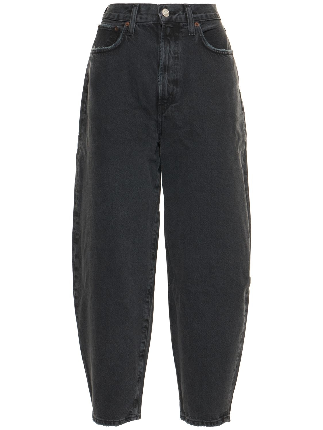 Mujer Jeans Abombados De Algodón Con Cintura Alta 24 - AGOLDE - Modalova
