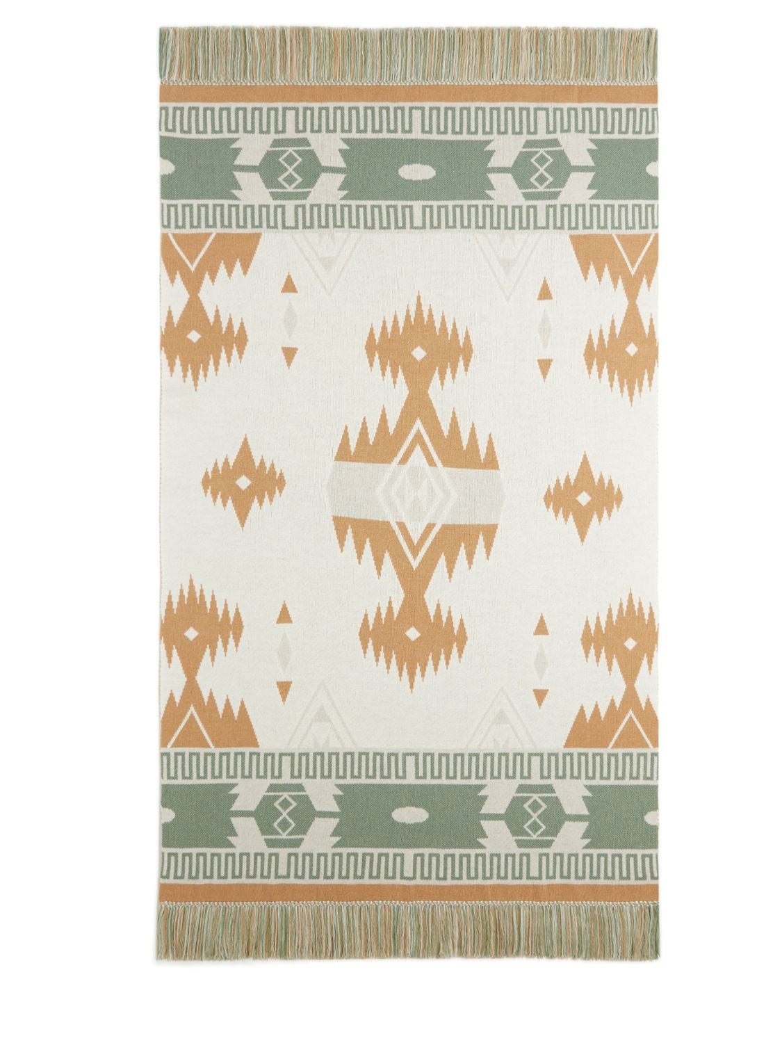 Icon Multicolor Wool Jacquard Blanket - ALANUI - Modalova