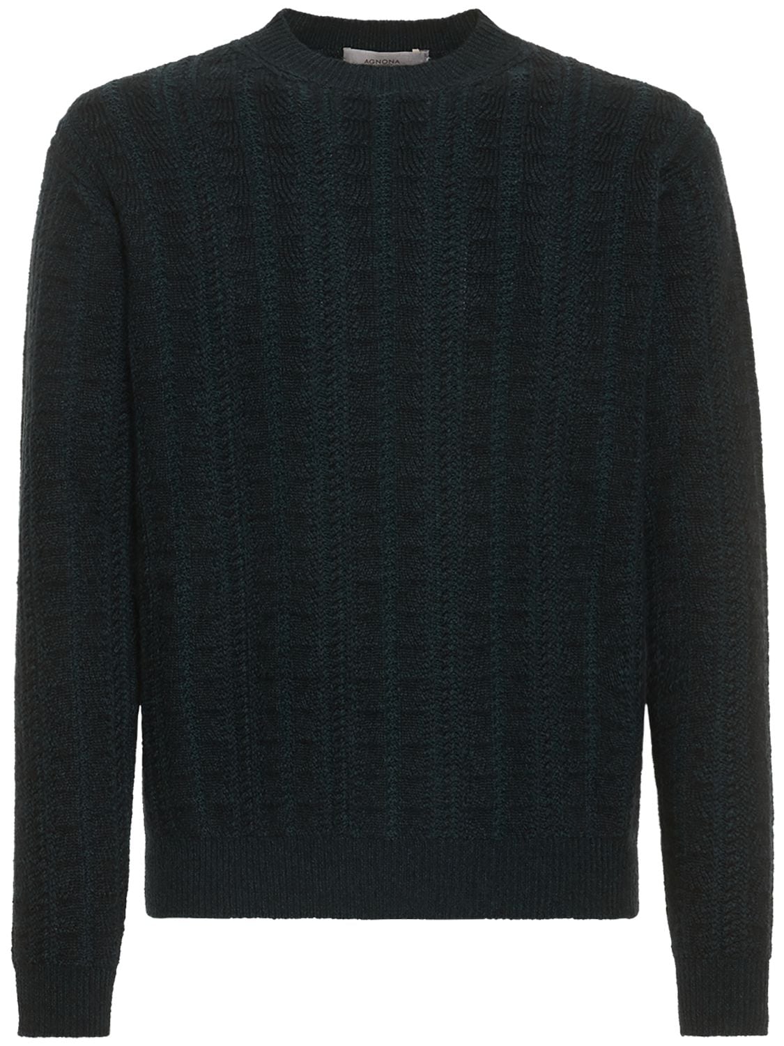 Cashmere & Silk Knit Sweater - AGNONA - Modalova