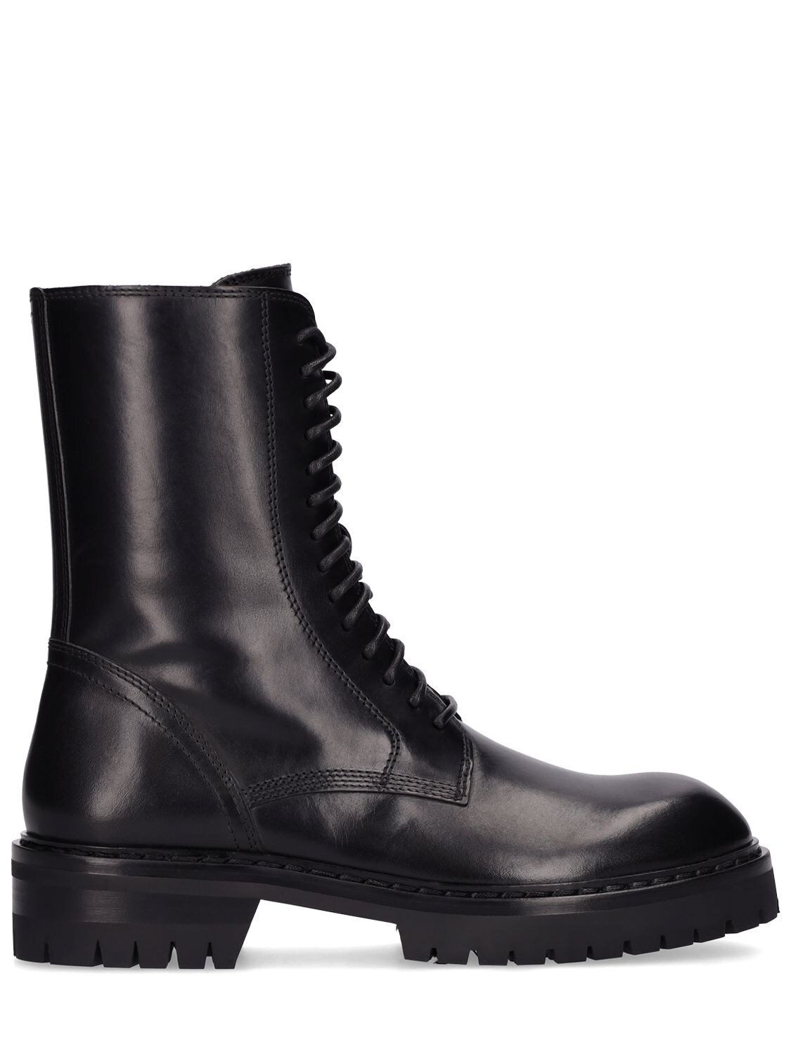 Mm Alec Leather Ankle Boots - ANN DEMEULEMEESTER - Modalova