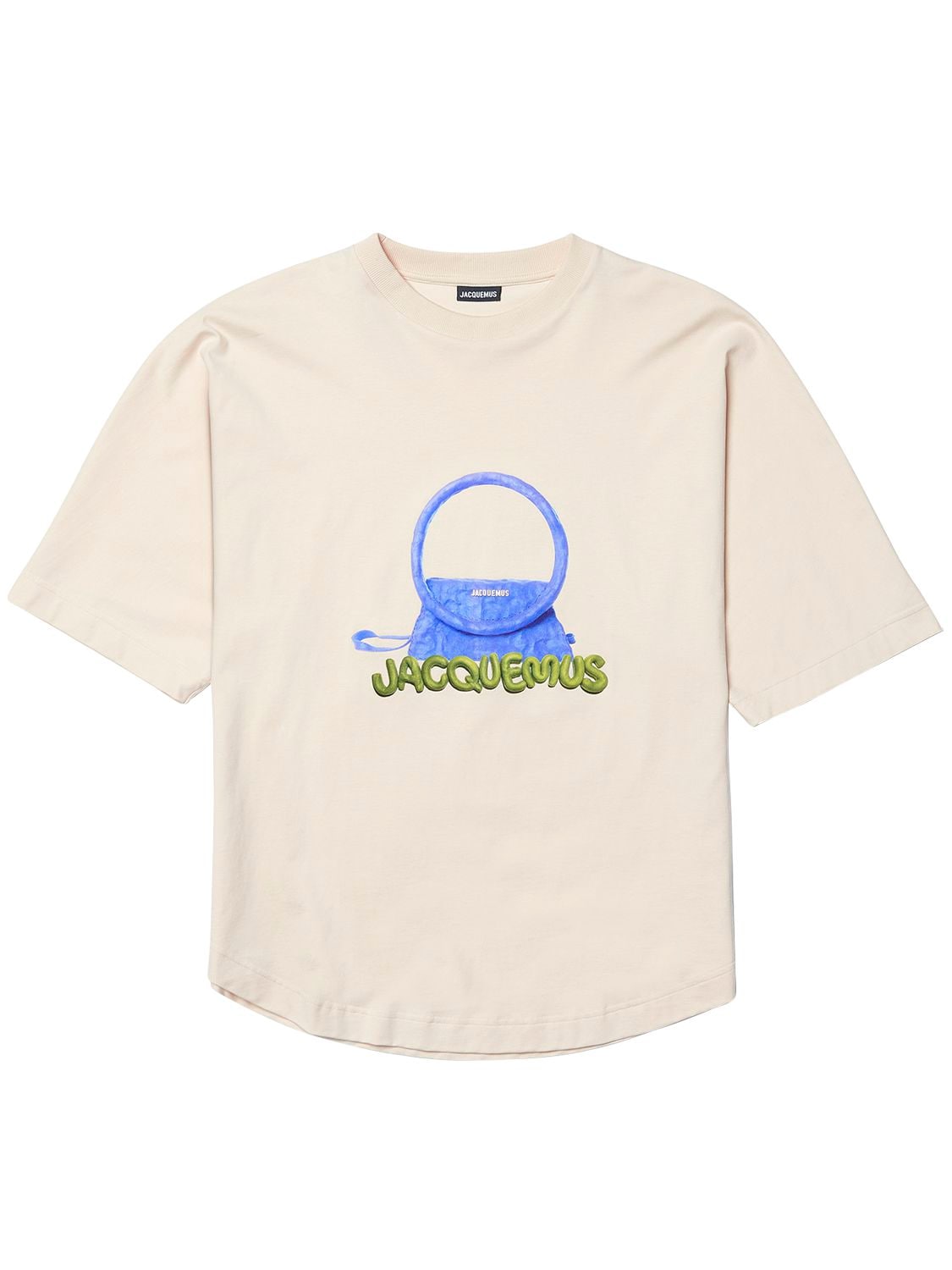 Le T-shirt Sac Rond Print Cotton T-shirt - JACQUEMUS - Modalova