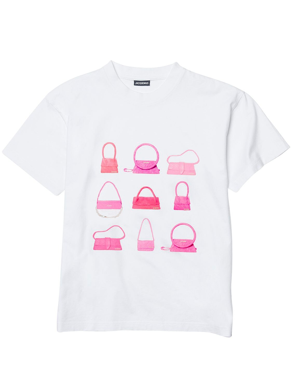 Le T-shirt Sacs Printed Cotton T-shirt - JACQUEMUS - Modalova