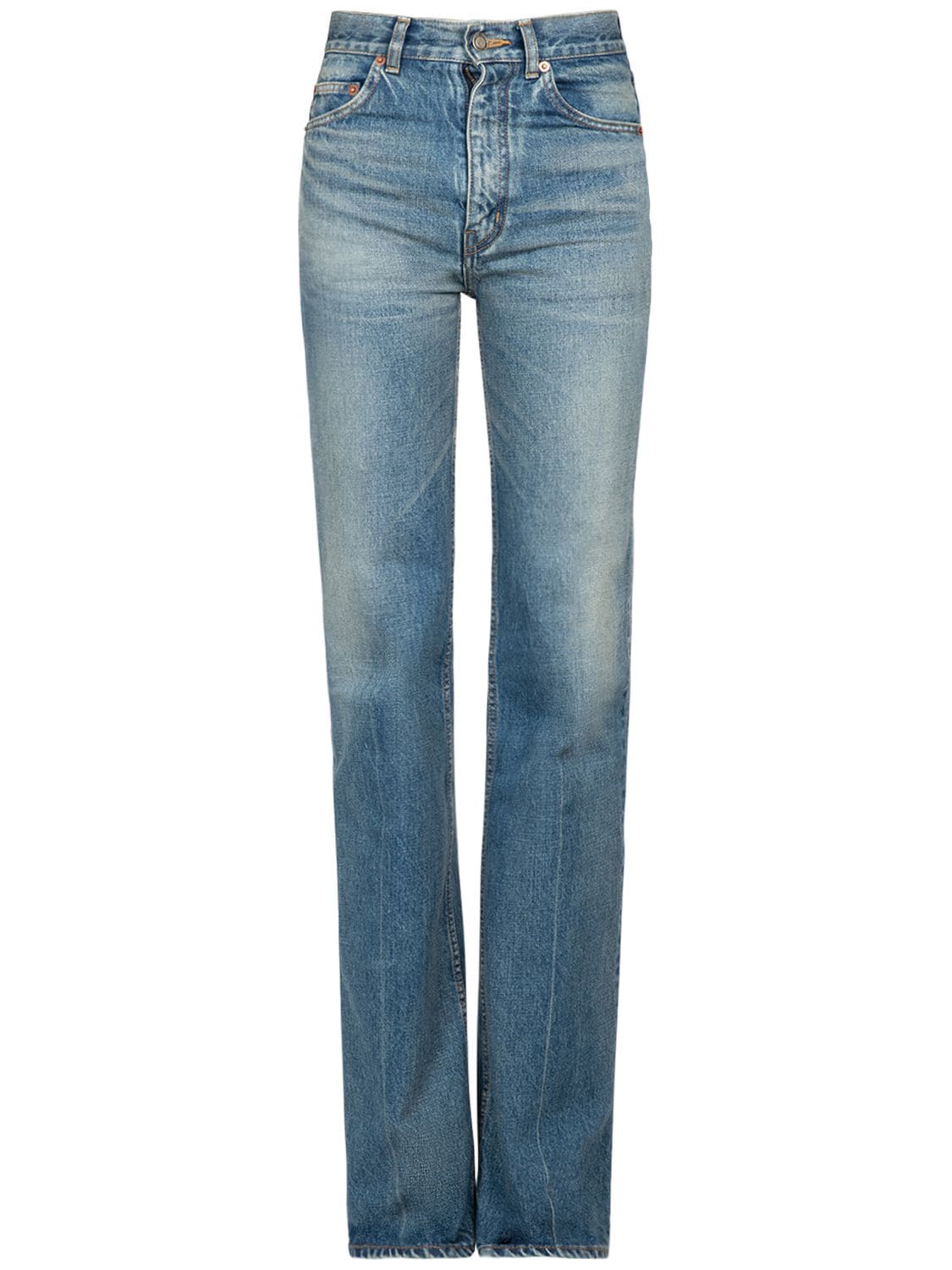 Jeans Vintage 70s In Denim - SAINT LAURENT - Modalova