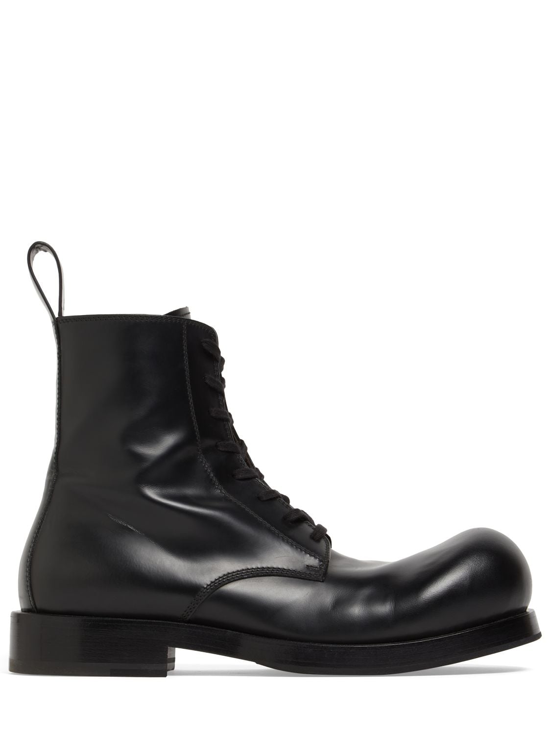 Mm Goofy Leather Ankle Boots - BOTTEGA VENETA - Modalova