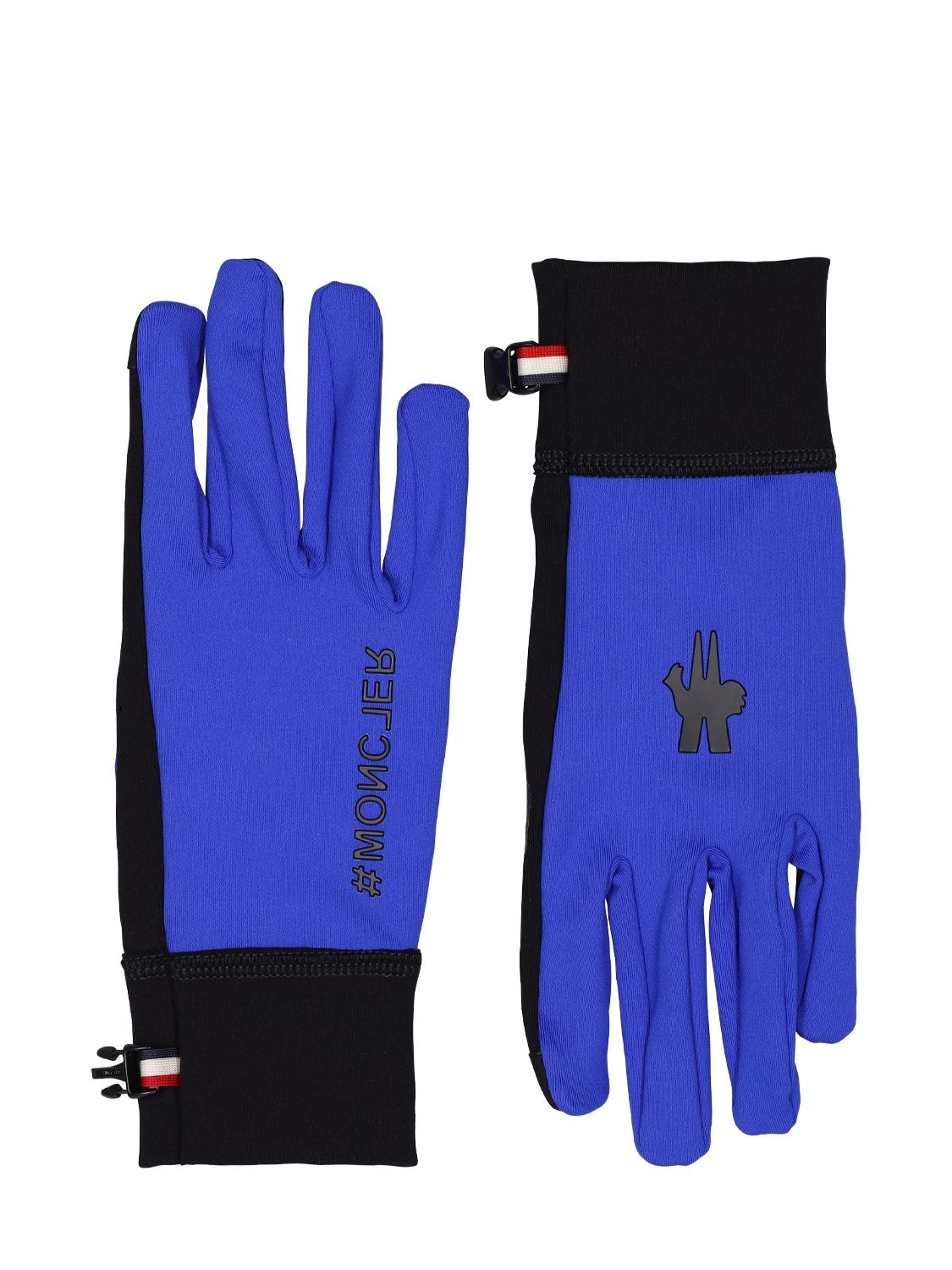 Tech-nylon-jersey-handschuhe - MONCLER GRENOBLE - Modalova