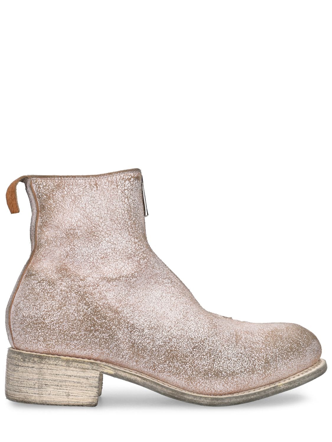 Mm Leather Ankle Boots - GUIDI 1896 - Modalova