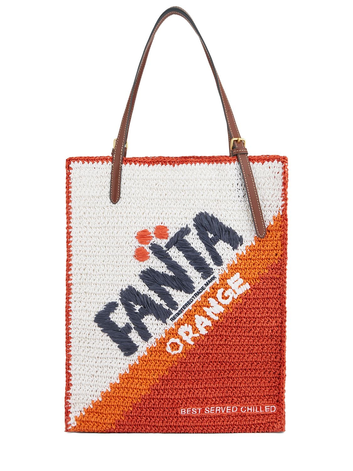 Anya Brands Fanta Raffia Tote Bag - ANYA HINDMARCH - Modalova