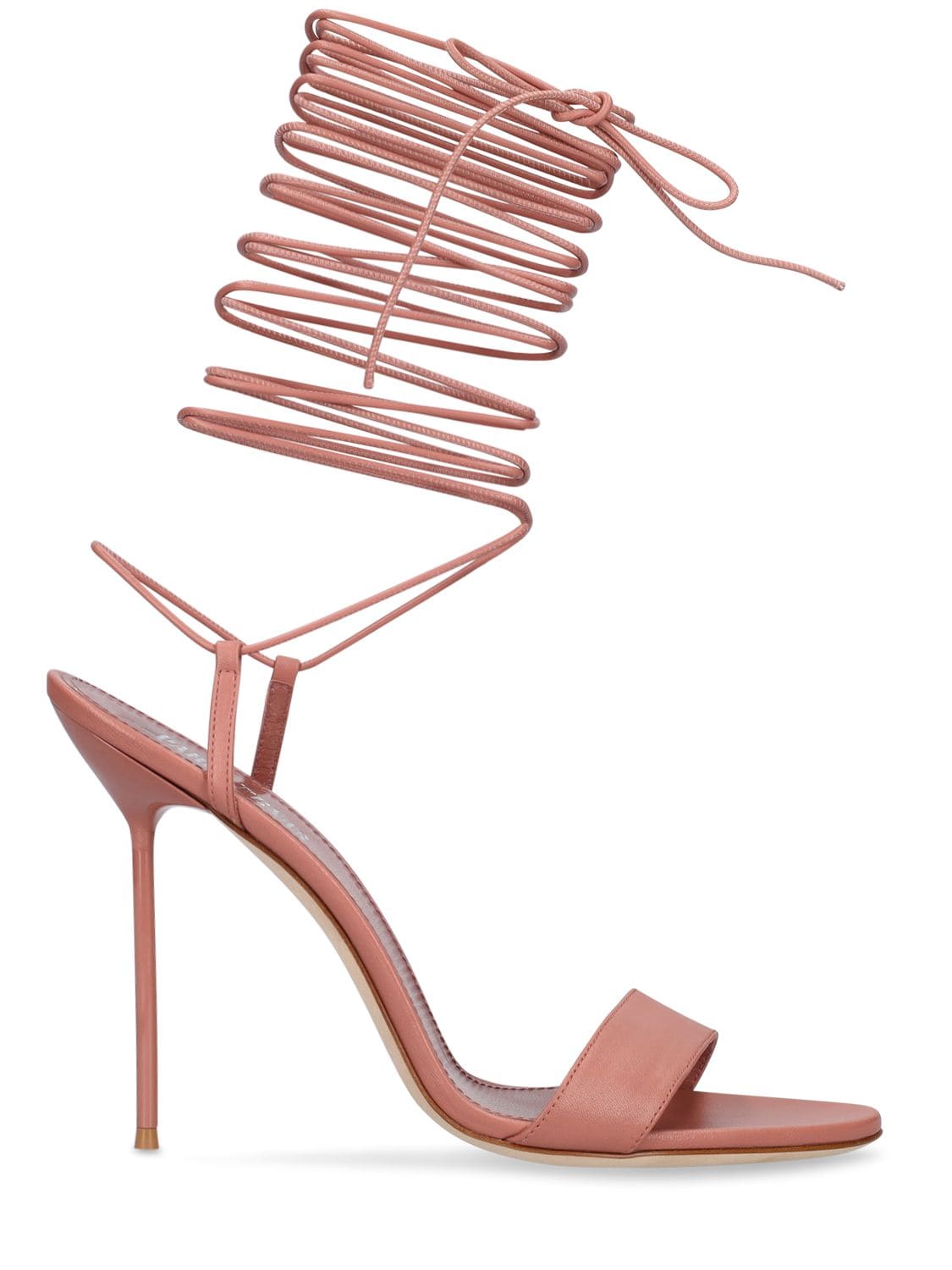 Mm Guya Leather High Heel Sandals - PARIS TEXAS - Modalova