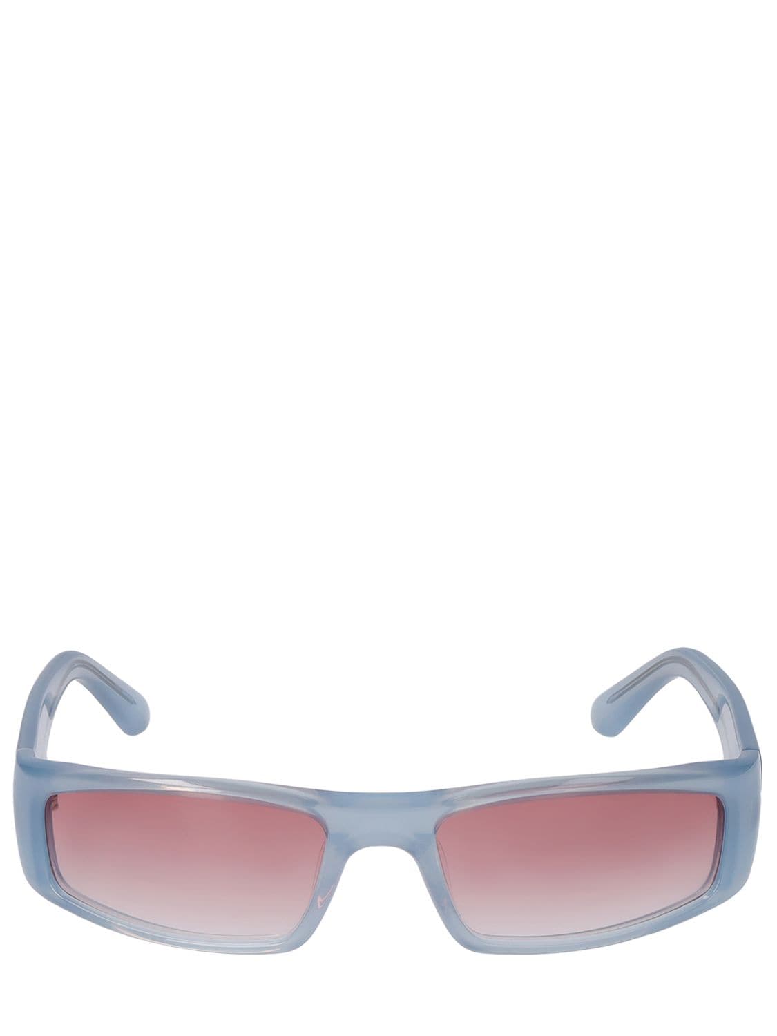Jet Soft Blue Squared Acetate Sunglasses - CHIMI - Modalova