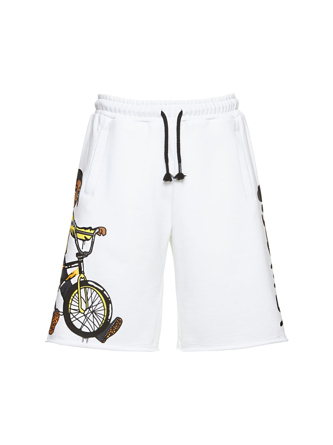 Bike Logo Cotton Sweat Shorts - DISCLAIMER - Modalova