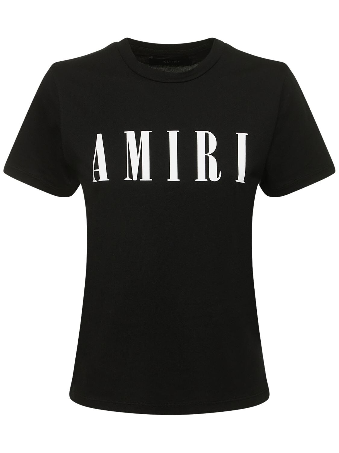 Logo Printed Slim Cotton Jersey T-shirt - AMIRI - Modalova