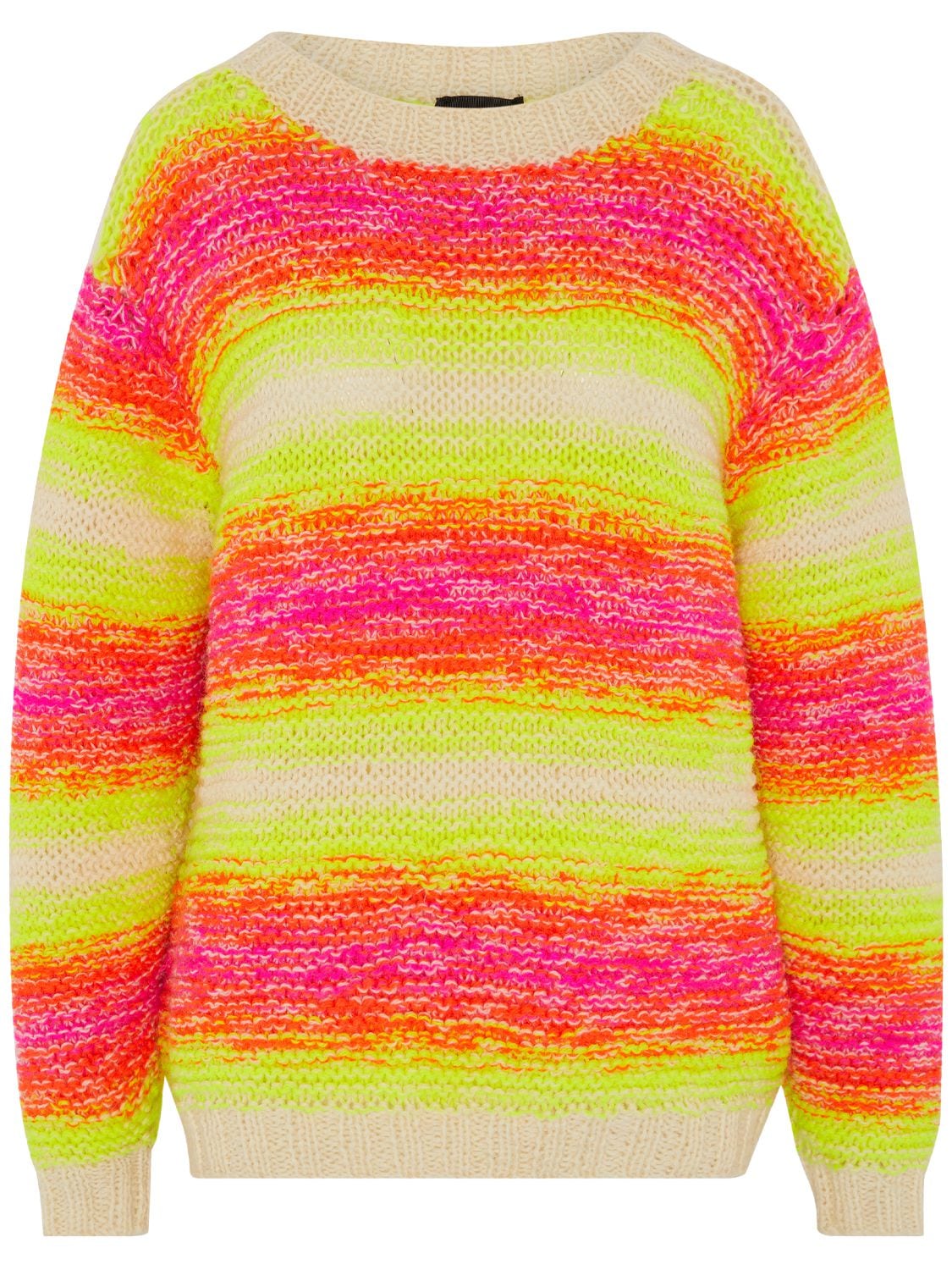Hand Knit Wool Sweater - AGR - Modalova