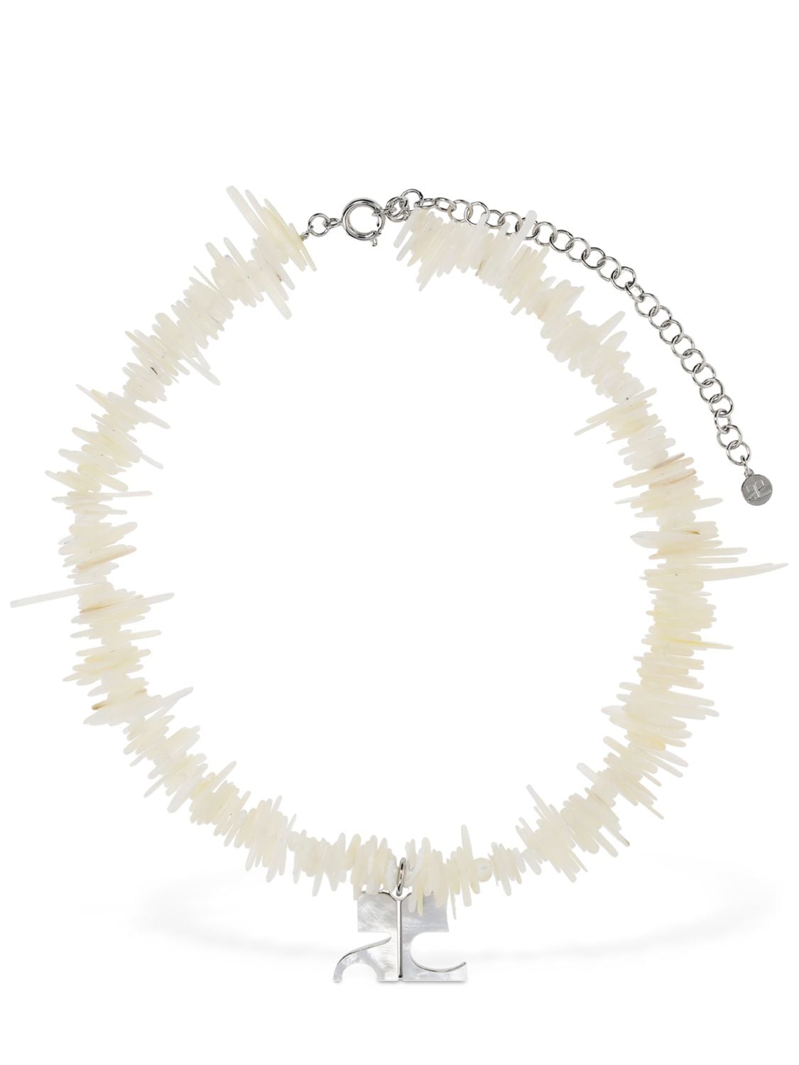 Coral Mother Of Pearl Choker - COURREGES - Modalova