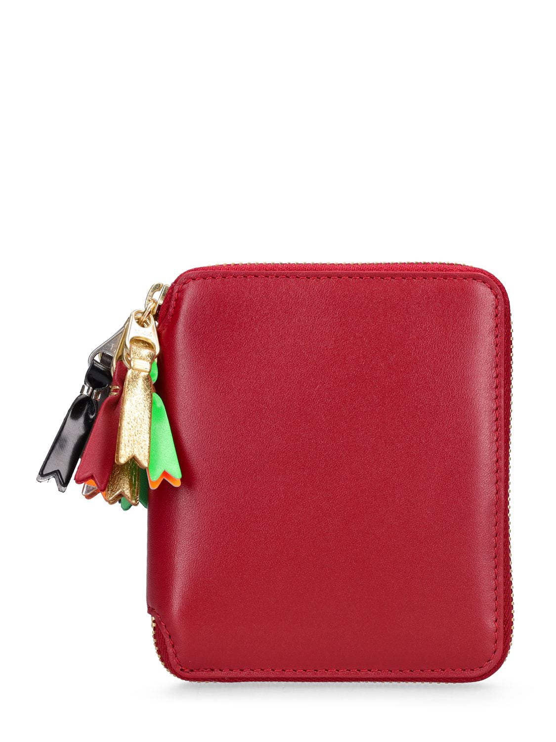 Zip Leather Wallet - COMME DES GARÇONS WALLET - Modalova