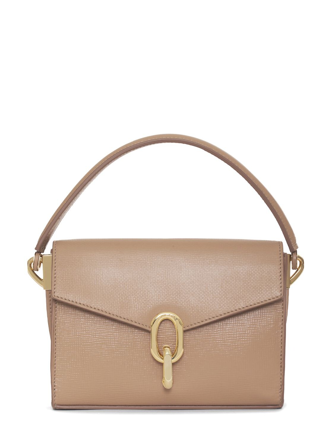 Mini Colette Leather Top Handle Bag - ANINE BING - Modalova
