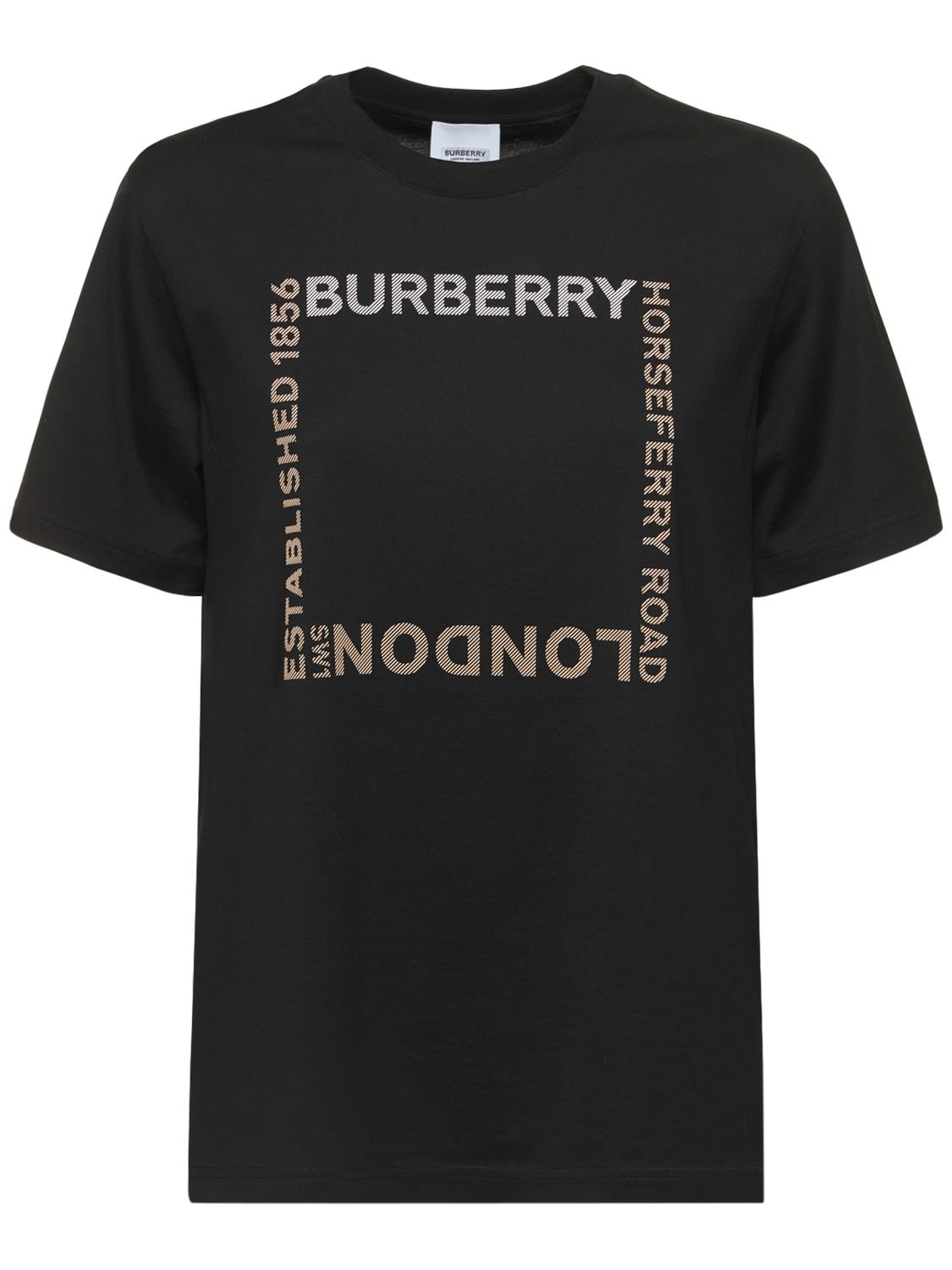 T-shirt Margot Bby In Jersey Con Logo - BURBERRY - Modalova