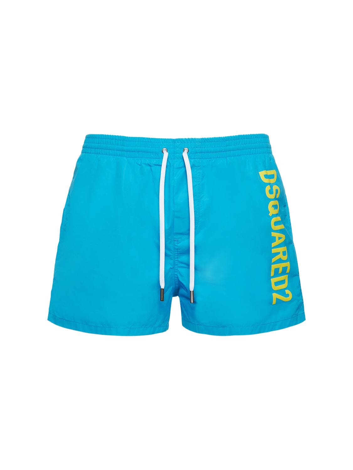 Logo Boxer Midi Swim Shorts - DSQUARED2 UNDERWEAR - Modalova