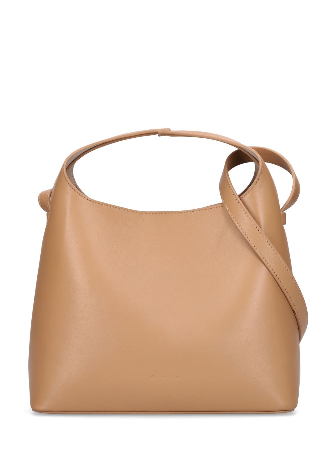 Mini Sac Smooth Leather Top Handle Bag - AESTHER EKME - Modalova
