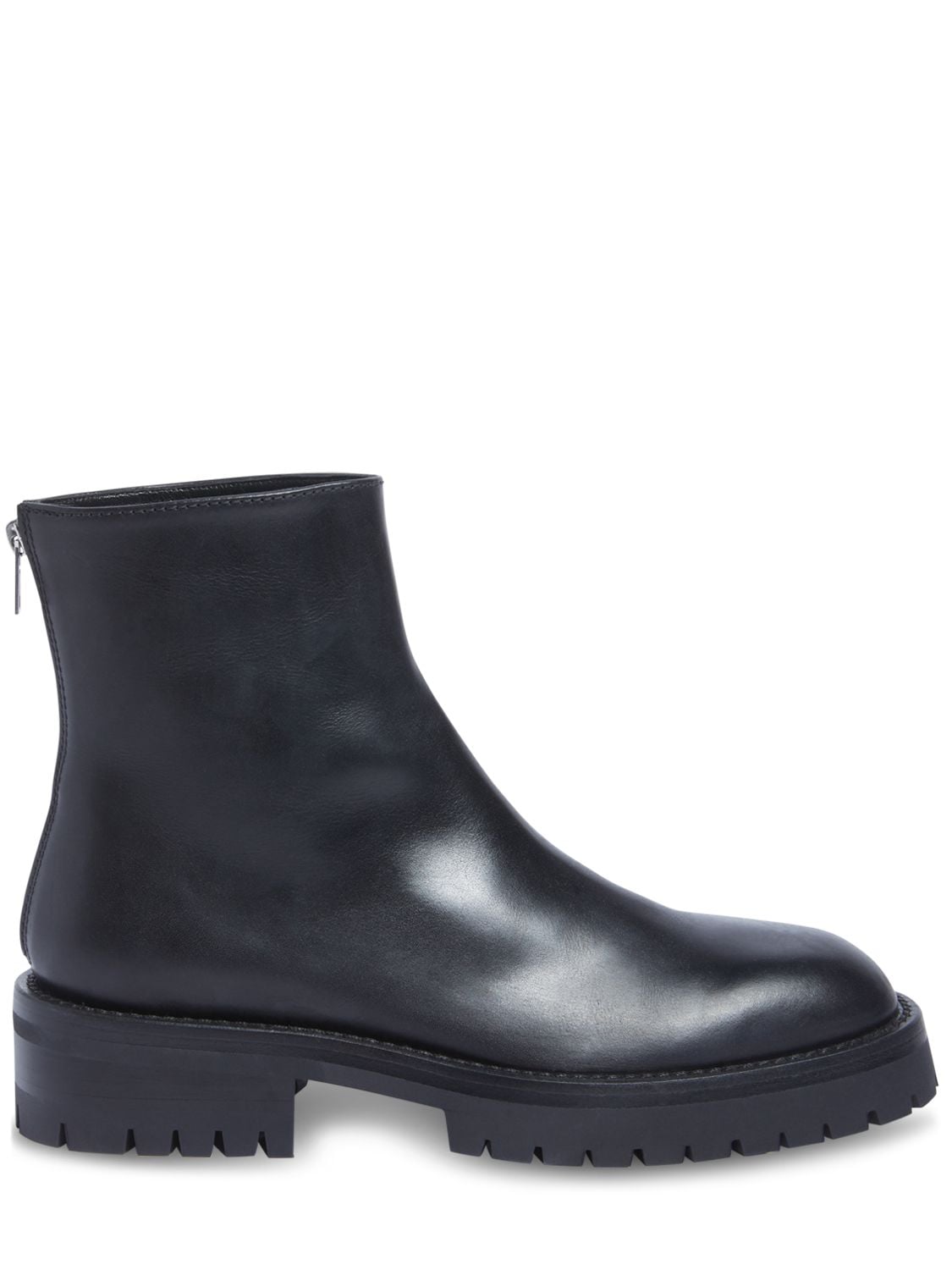 Drees Leather Ankle Boots - ANN DEMEULEMEESTER - Modalova