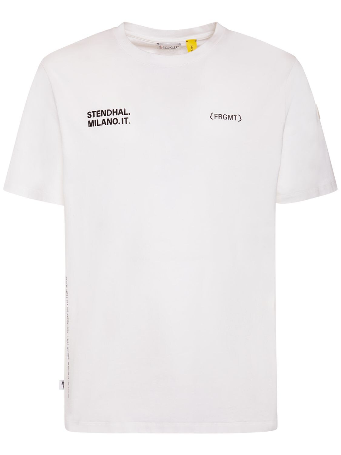 Moncler X Frgmt Cotton Jersey T-shirt - MONCLER GENIUS - Modalova