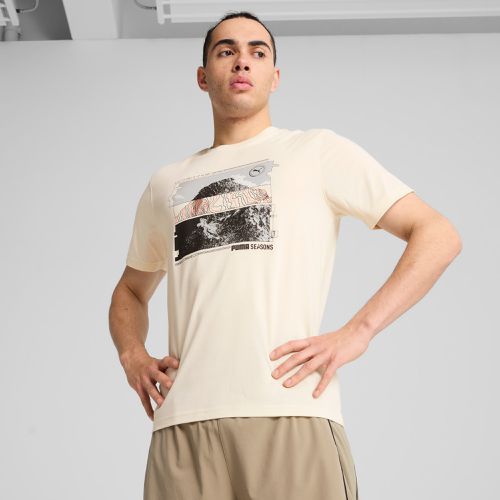 T-Shirt da running GRAPHICS SEASONS da uomo, /Altro - PUMA - Modalova