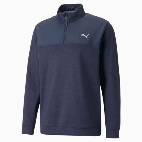 Cloudspun Colourblock Quarter-Zip Golf Sweatshirt Men, Dark Blue, size 3X Large - PUMA - Modalova