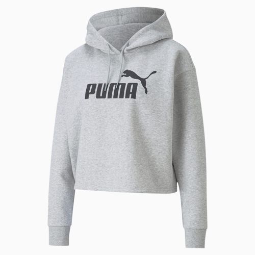 Essentials Cropped Logo Hoodie Damen, Mit Heide, , Größe: 3XL, Kleidung - PUMA - Modalova