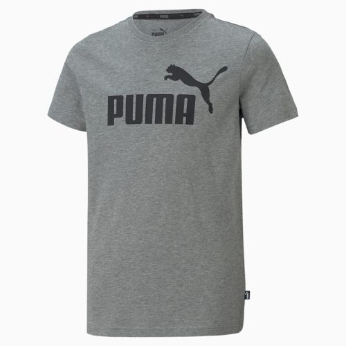Essentials Logo Youth T-Shirt, Medium Grey Heather, size 13-14 Youth - PUMA - Modalova