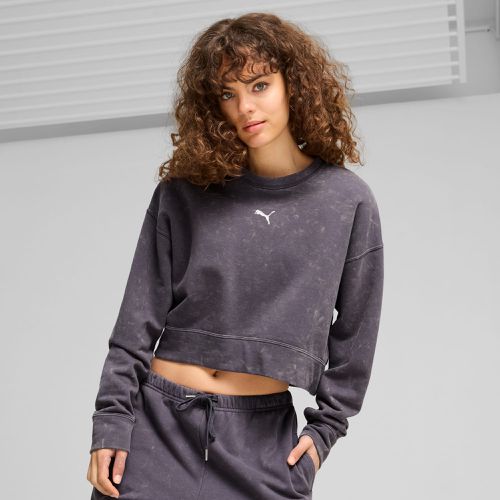 DARE TO Relaxed Fit Pullover mit Waschung und Rundhalsausschnitt Damen, , Größe: XS, Kleidung - PUMA - Modalova