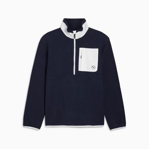 Maglia da golf in pile con zip corta da uomo, //Altro - PUMA - Modalova