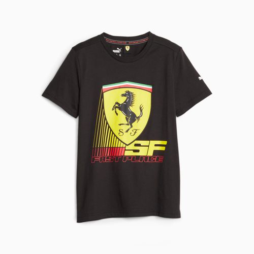 Camiseta Juvenil de Automovilismo Scuderia Ferrari - PUMA - Modalova