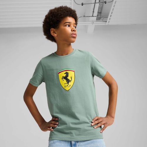 T-Shirt Scuderia Ferrari Race con scudetto grande colorato per ragazzi, /Altro - PUMA - Modalova