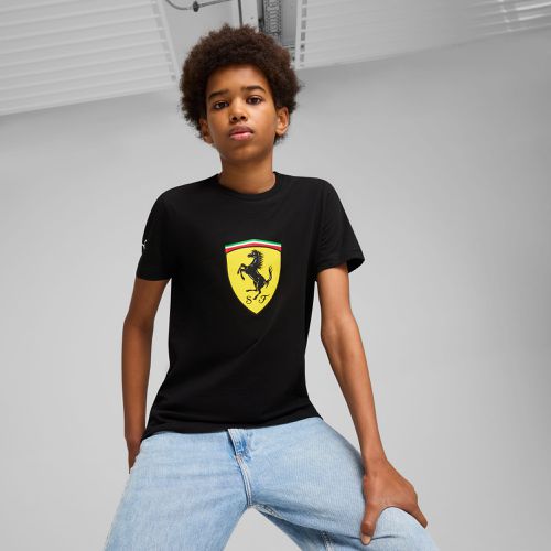 T-Shirt Scuderia Ferrari Race con scudetto grande colorato per ragazzi, /Altro - PUMA - Modalova