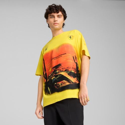 Scuderia Ferrari Desert Sun T-Shirt Herren, , Größe: L, Kleidung - PUMA - Modalova