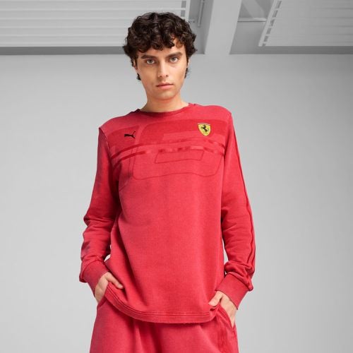 Felpa a girocollo Scuderia Ferrari Desert Sun da uomo, /Altro - PUMA - Modalova