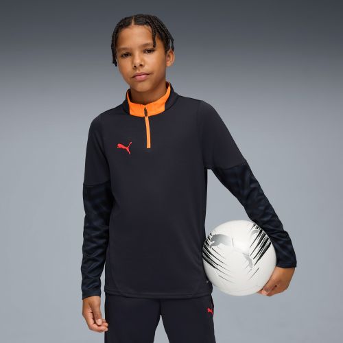 Individualcup Football Quarter-Zip Top Shirt Youth, Dark Blue, size 13-14 Youth - PUMA - Modalova
