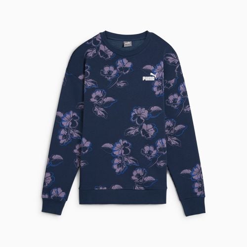 ESS+ FLORAL VIBES Crew Fleece-Sweatshirt Damen, , Größe: L, Kleidung - PUMA - Modalova