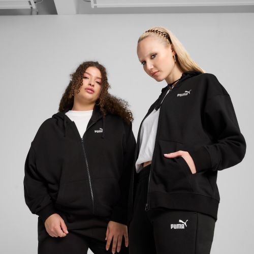 ESS Small No. 1 Logo Comfort Hoodie mit durchgehendem Reißverschluss Damen, , Größe: 3XL, Kleidung - PUMA - Modalova