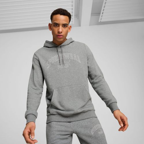 ESS+ LOGO LAB Hoodie Herren, Mit Heide, , Größe: L, Kleidung - PUMA - Modalova