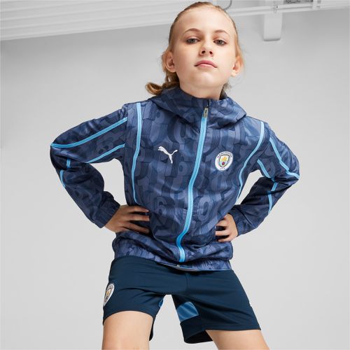 Manchester City Pre-Match Woven Jacket Youth, /, size 13-14 Youth - PUMA - Modalova