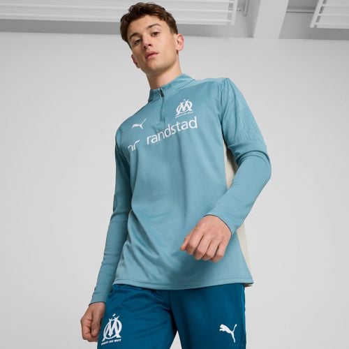 Maglia da training con zip corta Olympique de Marseille da uomo, //Altro - PUMA - Modalova