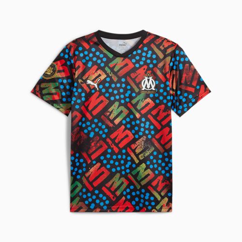 Olympique de Marseille x Afrika Trikot mit Allover-Print Herren, , Größe: 3XL, Kleidung - PUMA - Modalova