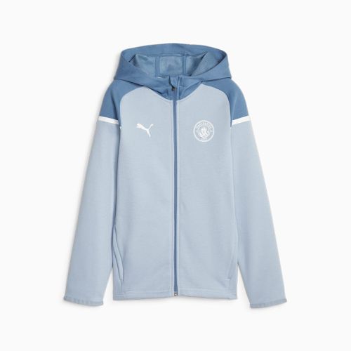 Manchester City Football Casuals Youth Hooded Jacket, /, size 13-14 Youth - PUMA - Modalova