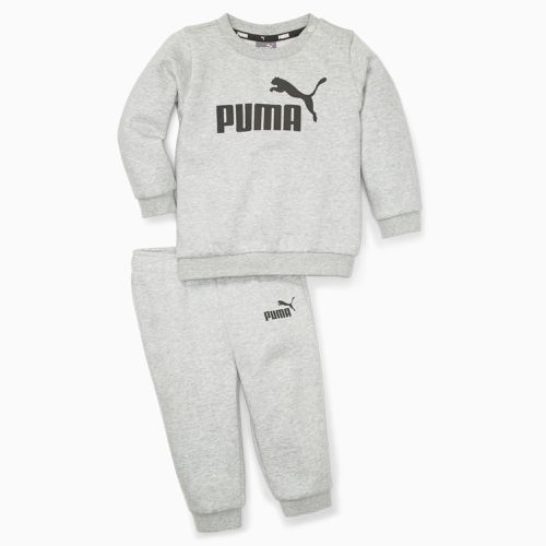 Essentials Minicats Crew Neck Jogger Suit Toddler, Light Grey Heather, size 2-3 Months - PUMA - Modalova