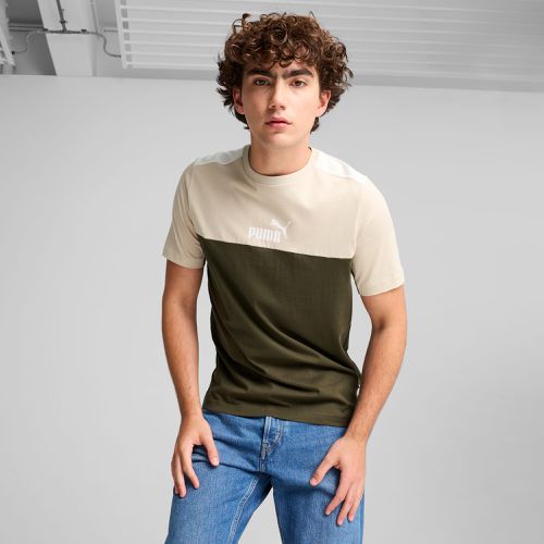 Essentials+ Block T-Shirt Herren, , Größe: 3XL, Kleidung - PUMA - Modalova