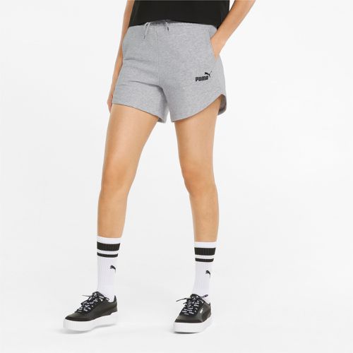 Essentials Hochgeschnittene Shorts Damen, Mit Heide, , Größe: XXS, Kleidung - PUMA - Modalova