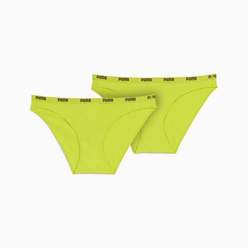 Damen Bikinislips Unterwäsche 2er-Pack, , Größe: L - PUMA - Modalova