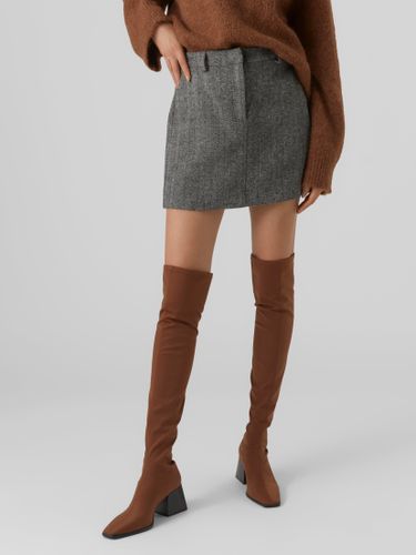High Waist Mini Skirt - Vero Moda - Modalova