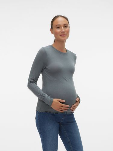 Tops Slim Fit Col Rond - MAMA.LICIOUS - Modalova