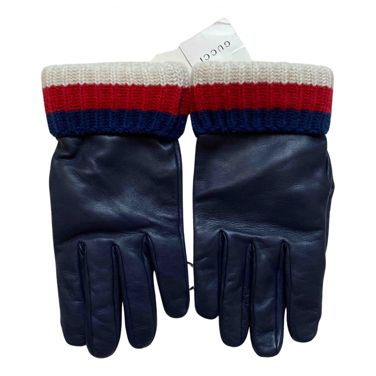Gucci Leather gloves - Gucci - Modalova